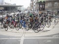 Bicycles in Copenhagen, Denmark